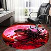 Anime Character Chair Mat - Round Carpet for Home Decor, Office Use, Bedroom & Living Room Gift0424b