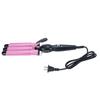 3 Barrel Curling Iron Hair Crimper 22mm Hair Curling Wand with 2 Temperature Control Fast Heating Portable Crimper for