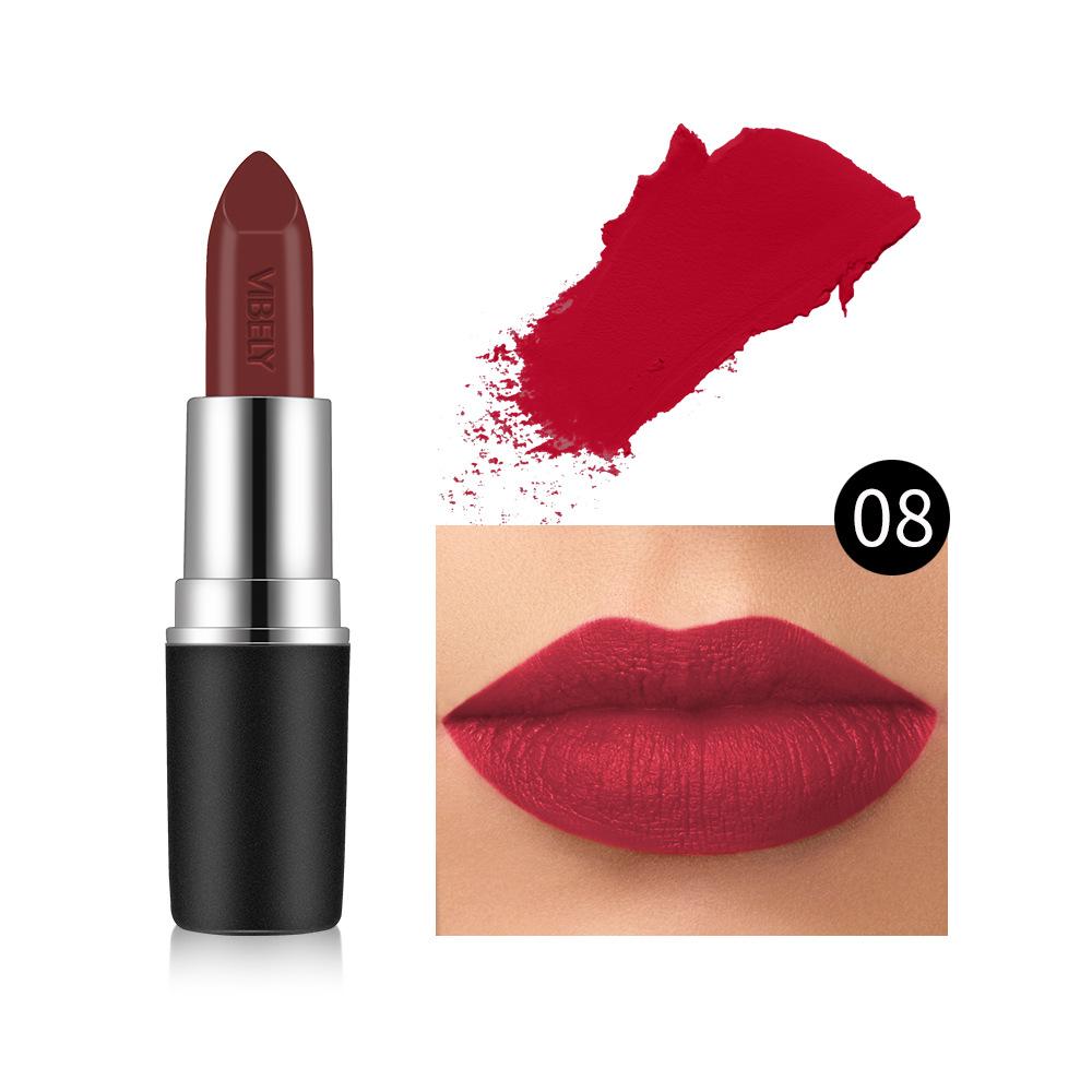 VIBELY Clarinet Matte Bullet Matte Waterproof Non-stick Cup Lipstick