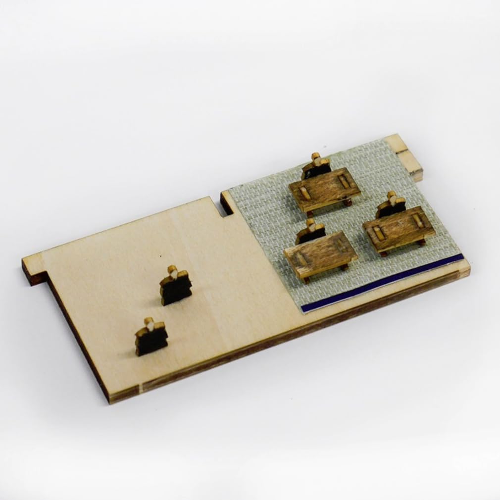 Woody Joe Fifty-three Stations of the Tokaido: Arai Barrier, Wooden Model Assembly Kit (Scenery)