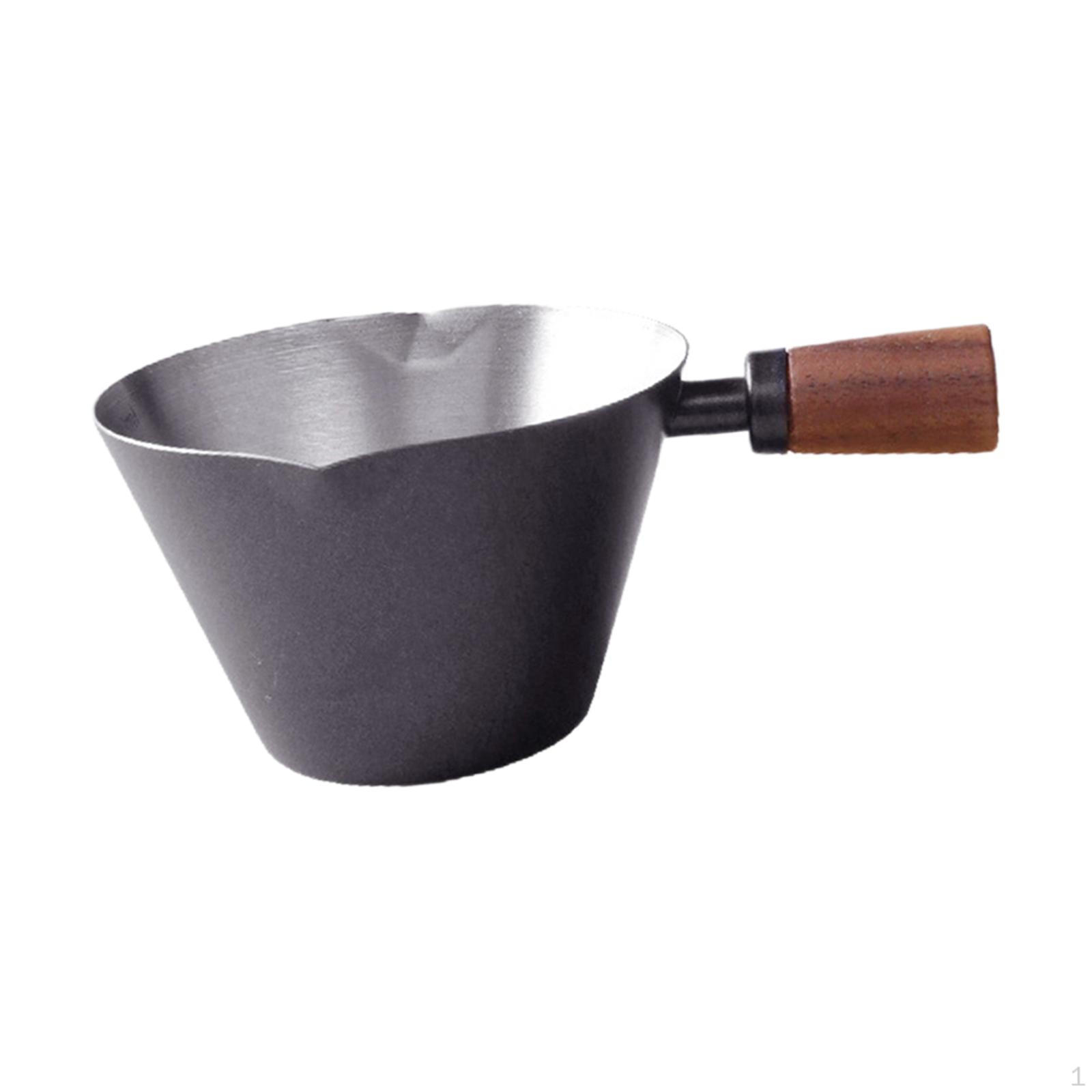 

Espresso Measuring Cup with Scale Coffee Milk Frother Steaming Pitcher чорний