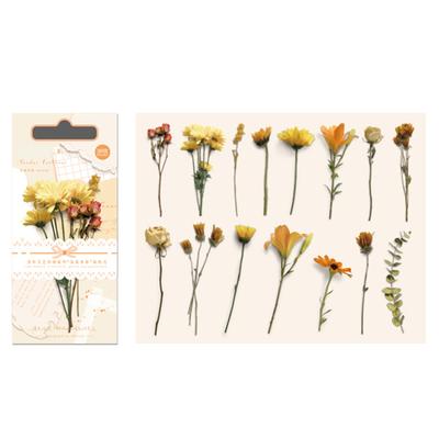 30Pcs Vintage Plants Flowers Leaves Stickers Vintage Retro Flower Plant Stickers Decals for Laptop