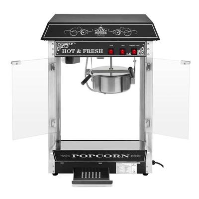 Professional, Efficient, Adjustable Popcorn Machine 230V 16kW Black
