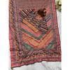 Premium Soft Chinon Printed Mirror Work Saree
