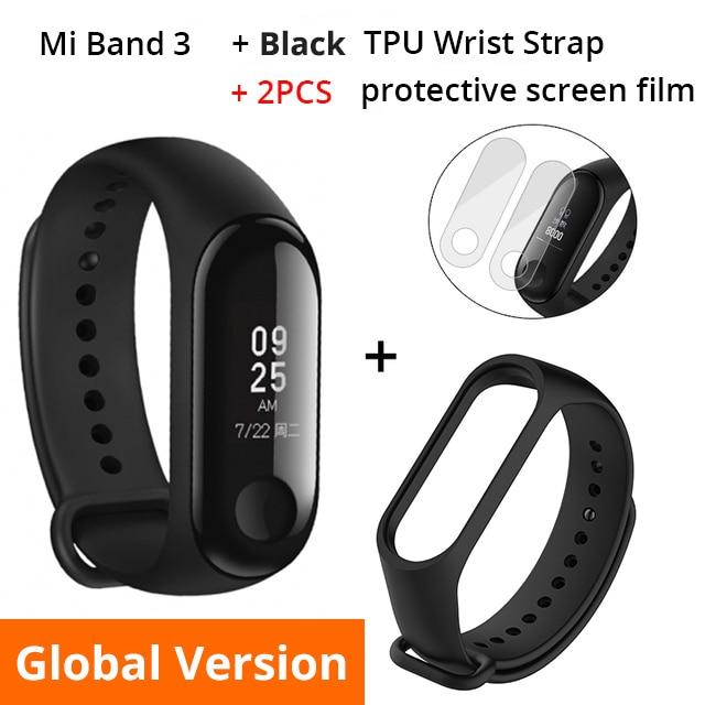 Versión Global Xiaomi Mi Band pulsera inteligente pulsera de