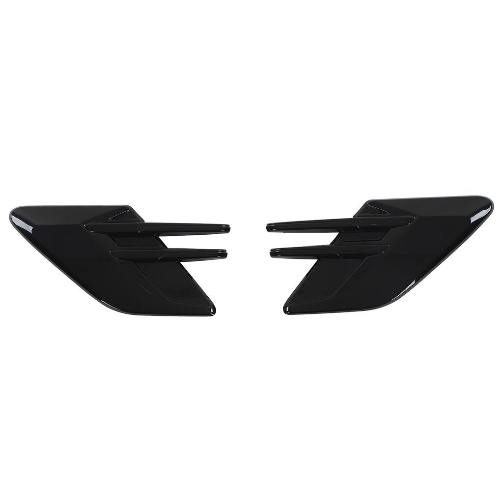 1 Pair Fender Vent Trims LR098787 Gloss Black Replacement For Range Rover Sport L494 Facelift 2018