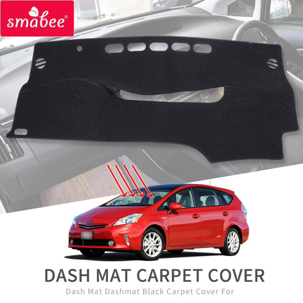 Toyota Prius 30 Series Dashboard Mat, PRIUS 30 Dash Cover, Interior Parts for 2012-2015 Prius 30, XW30, ZVW30, and ZVW35, Dashboard Sun Protection Mat