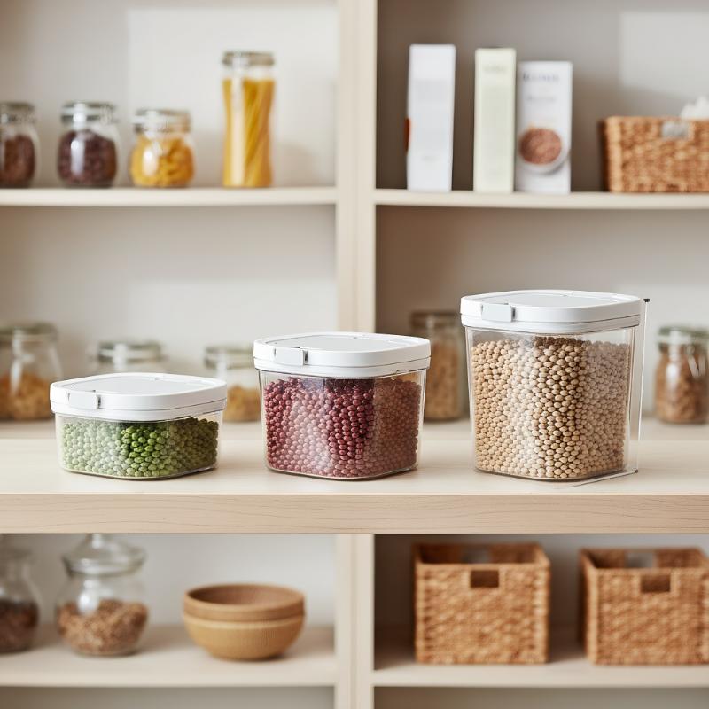 800/1300/1800 ml Hermetyczny pojemnik na mleko w proszku Pojemnik do przechowywania mleka Pudełko do przechowywania mleka w proszku Przechowywanie żywności z łyżką