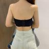 Strapless Bralettes for Women Nonslip Bandeau Bra Seamless Wireless Strapless Bra Padded Tube Top Bras