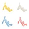 Cute Cat Teething Toy for Baby, Infant Teether Soft Silicone Teether Toy Safe and Effective Tooth Uncomfot Relief Tool