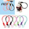 Water Bottle Wrist Strap Braided Rope Pendant Short with Hanging Ring Wear-Resistant Lightweight Lanyard Portable Bottles Mobile Phones Accessory