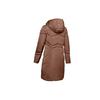 Under Armour Sportstyle Training Mid-Length Hooded Down Jacket Women Outerwear Brown 1346480-270