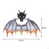 Adult Dragon Costume Dinosaur Mask Sets Accessories Masquerade Fancy Dress for Festival
