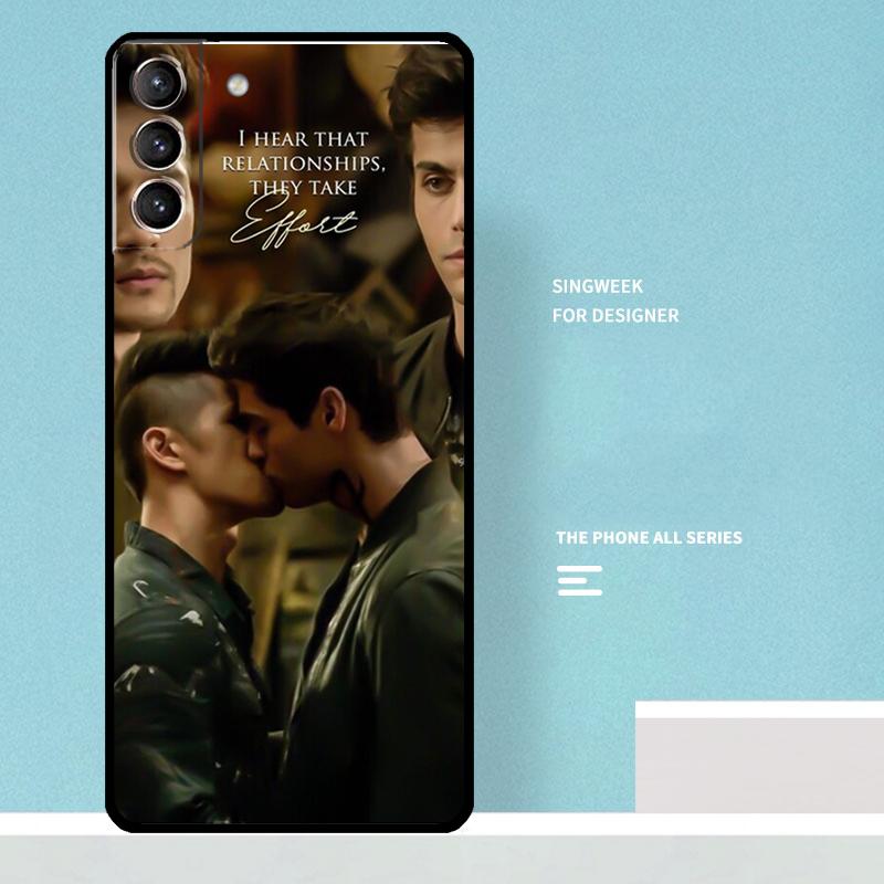 

Shadowhunters Malec Case For Samsung Galaxy S25 Ultra S20 S21 S22 S23 S24 Plus S9 S10 S24 FE S25 FE Phone Cover Galaxy S23Ultra