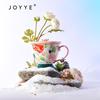 JOYYE Camellia Hand-painted Ceramic Mugs (Set of 2)