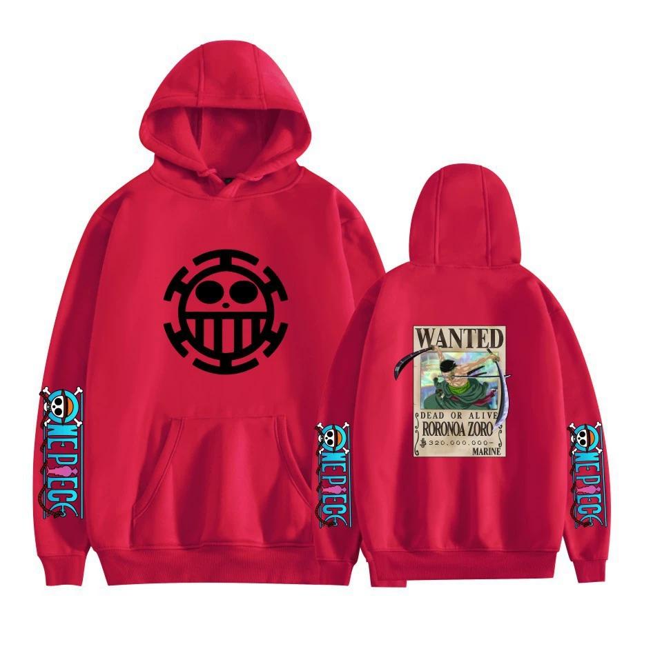 ONE PIECE Hoodies Graphic Printed Sweatshirts Casual Long Sleeve Tops for Men Women