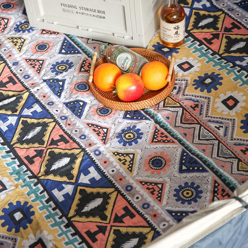 Antelope Ethnic Portable Picnic Blanket