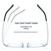Children's Ultra-Light Pure Titanium Eyeglass Frame 99905T for Small Faces - Ideal for Student Myopia