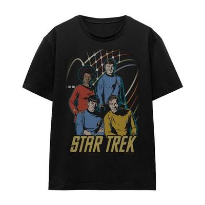 STAR TREK Unisexové dospělé tričko Warp Factor 4