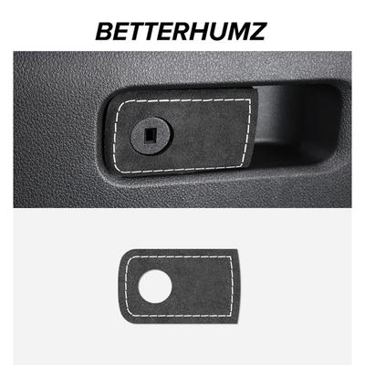 Made of Alcantara Betterhumz For Ford F-150 SVT Raptor -2025 Co-pilot Glove Box Trim Sticker Tuning Car Interior Accessories