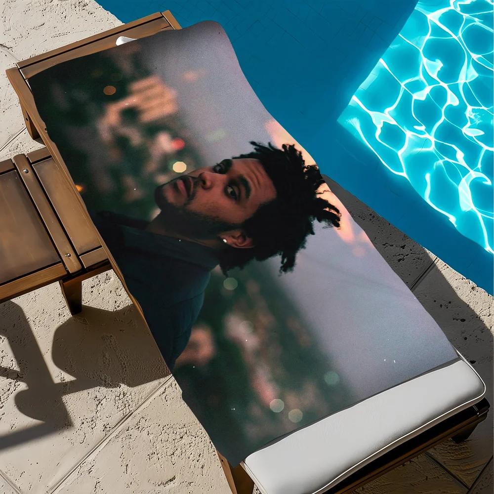 The Weeknd Singer Towel Pool Beach Towel Portable Quick Fast Dry Sand Outdoor Travel Swim Blanket Thin Mat Bath Towel