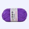 6 pezzi 150g Cotone Filato Super Grosso Lavabile in Lavatrice Filato per Maglieria Uncinetto Multicolor Filato Fai da Te per Coperte Decorazioni per la Casa