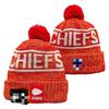 NFL Team Style Knit Beanie Winter Warm Embroidered Fleece Lined Hat Men Women
