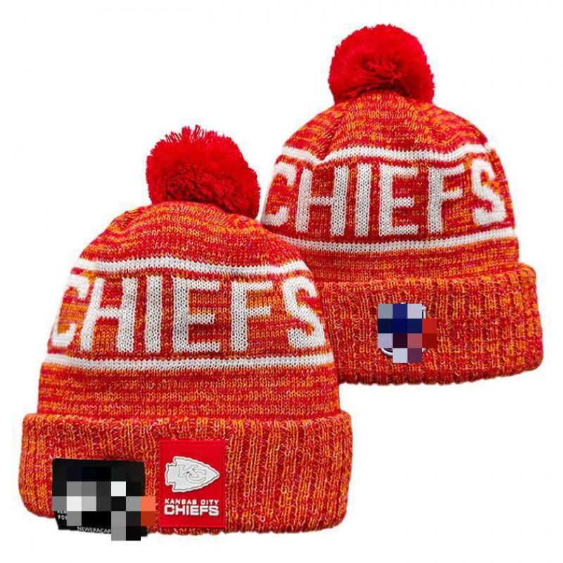 NFL Team Style Knit Beanie Winter Warm Embroidered Fleece Lined Hat Men Women