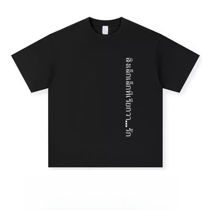 Thai Language A Little Thing Called Love Print Tshirt Unisex Womens Clothes Summer Short Sleeve Tee Cotton Couple Clothing