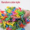 Plastic Colorful Dinosaur Mini Dinosaur Toy Children'S Zoo Model Male and Female Education Cognitive Dinosaur