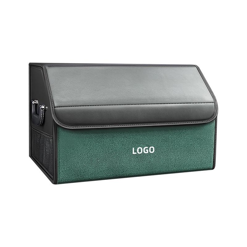 Foldable PU Leather Large Storage Box for Xiaomi SU7 Car Trunk