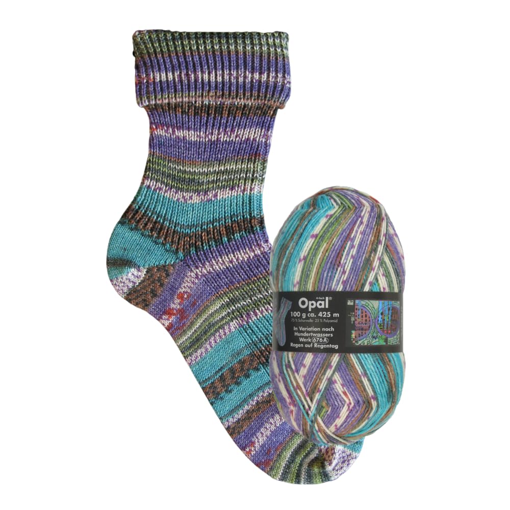 

Носочная пряжа Opal Hundertwasser Color 2106
