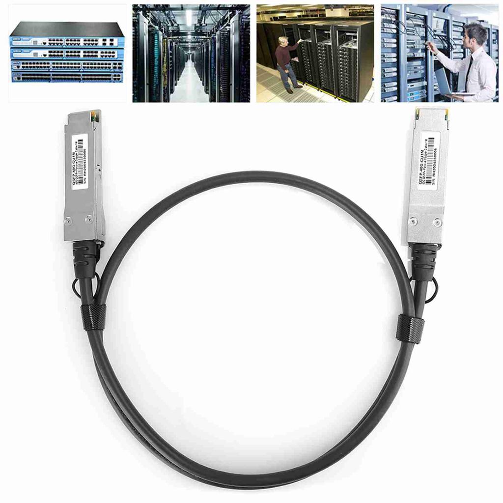 Direct Attach Cable Server Data Cord Single Channel QSFP High‑Speed 40G for Lenovo