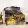 Neymars Ikonischer Haarschnitt Decke Strapazierfähiger Komfort Perfekt für Couch Picknicks Sofa Vier Jahreszeiten Vielseitig Spielerisches Design
