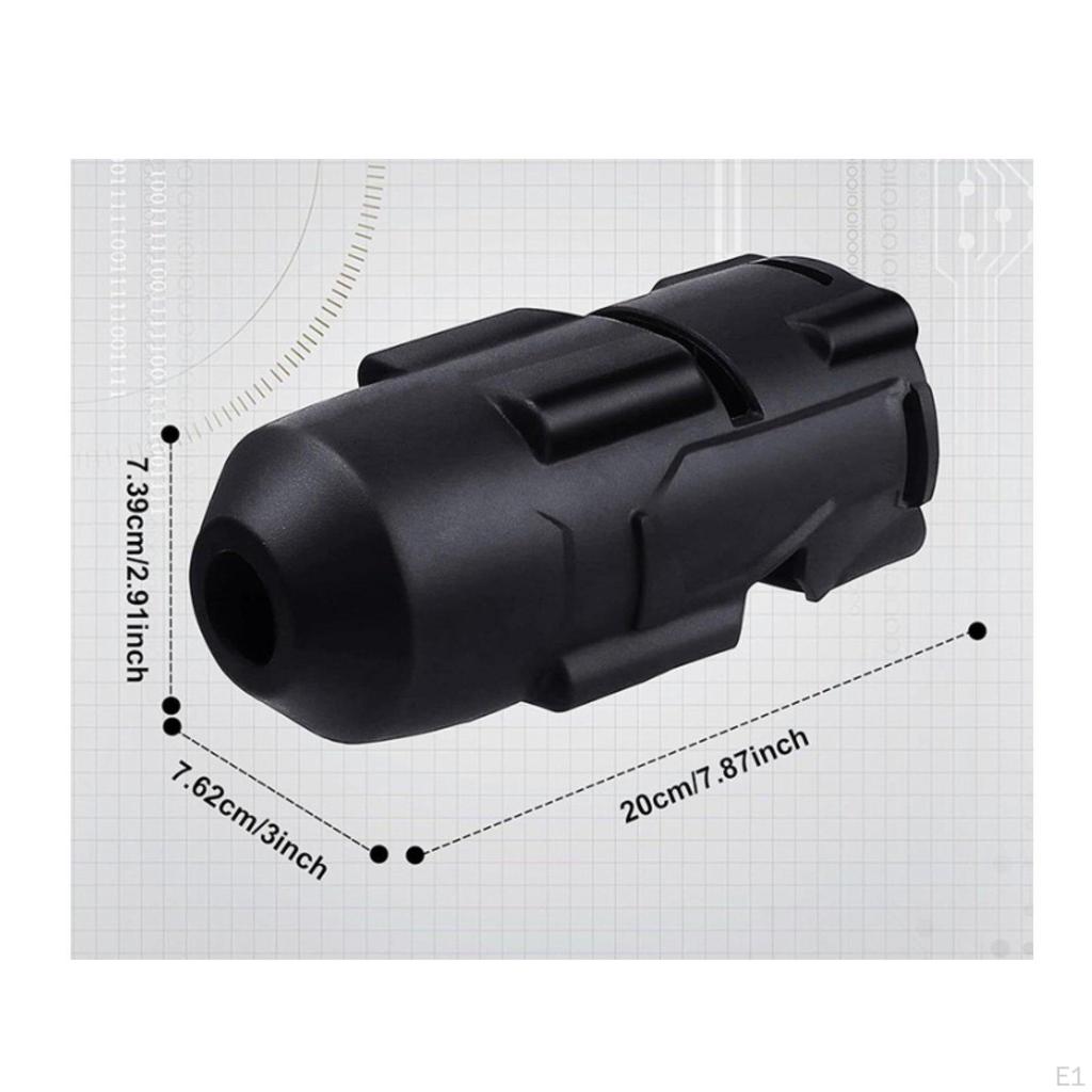 Impact Wrench Shielded Case Shock Absorbing Boot Scratch Resistant Power Tool Cover