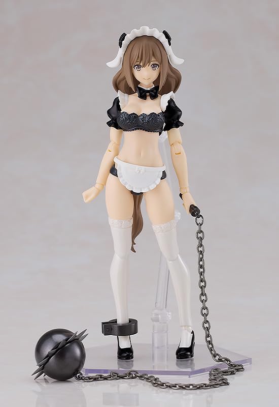 Max Factory PLAMAX GP 07 Underwear Girl Ran Jerry Maid Set Assembly Type Plastic Model & Ver. Non-Scale