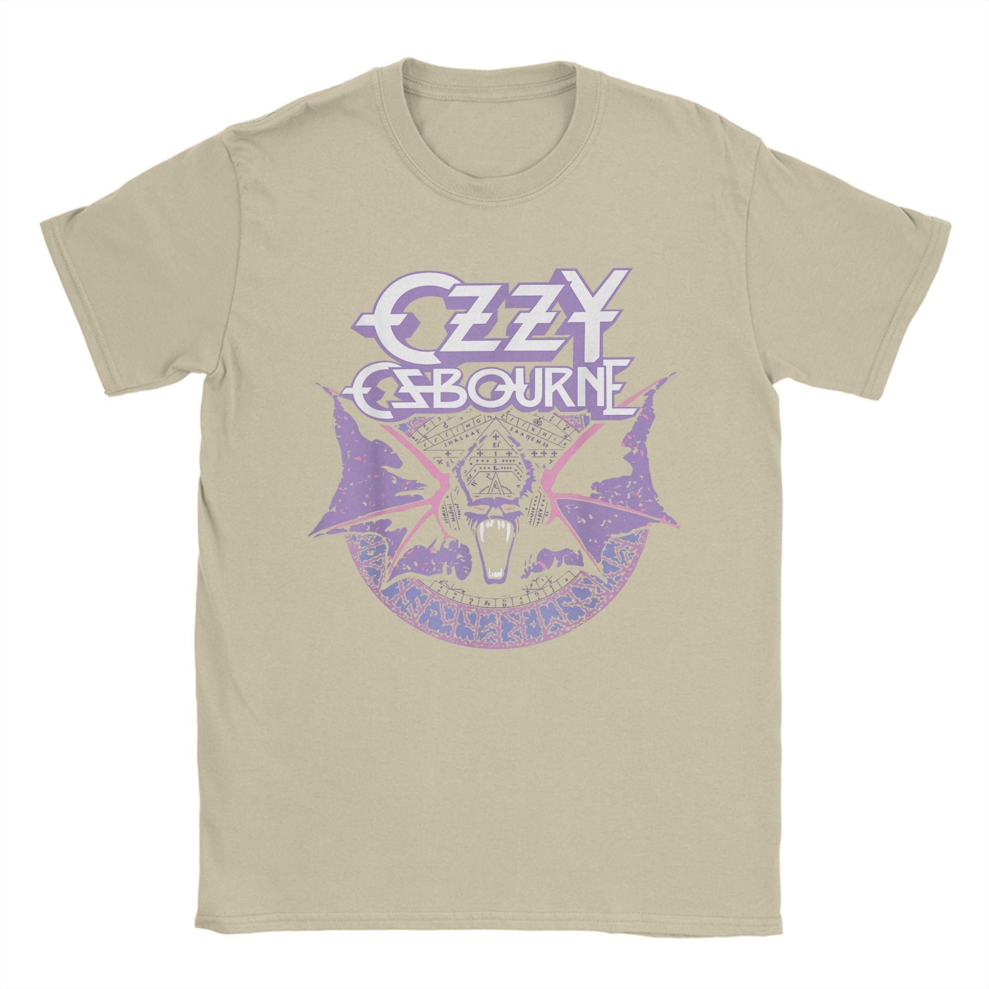 

Unique Heavy Metal Rock Ozzy Osbourne TShirts Unisex O Neck Cotton T Shirts Short Sleeve Tees Clothes S