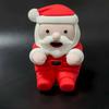 Yousheng Mini Santa Claus Cooling Fan USB Rechargeable Christmas Santa Hot Drinks Meals Coffee Tea Soup Beverage Food Cooling Tiny Robot Cooler Fan