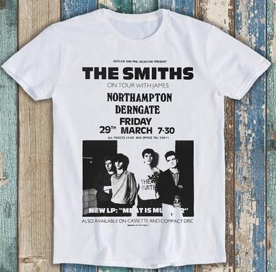 The Smiths In Tour Concerto dal Vivo Southend Musica Maglietta Regalo Divertente M1705