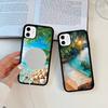 Sea Tropical Palm Trees Beach Phone Case Magnetic Case For iPhone 17 16 15 14 13 12 11 For Magsafe Wireless Charge Cover