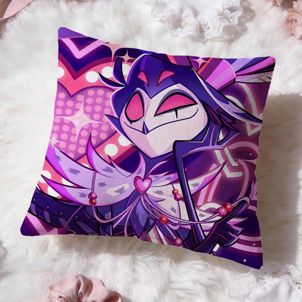 Anime H-Helluva B-BossS Cushion Cover Premium Comfort Reversible Pillow Cove -Two In One Design for Any Room & Car Interior