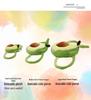 Snot Bear Dinosaur Plush Toy: Cute Avocado Backpack & Flower Brush - Children's Day Gift