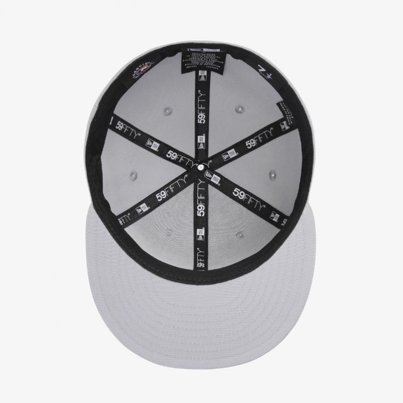 New Era Mlb La Dodgers Fitted Cap Dolphin Gray