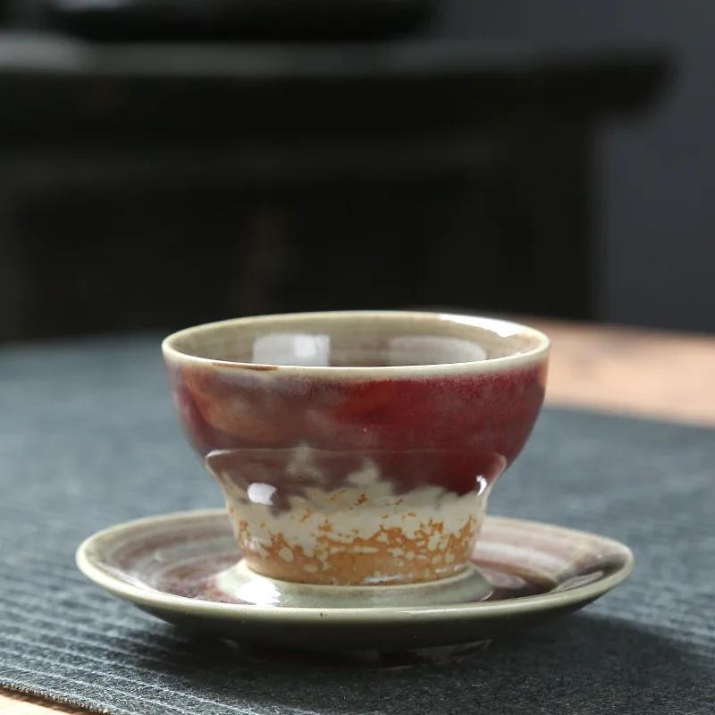 Cești de cafea din ceramică retro Set cești și farfurioare creative Cești de cafea cu latte Cești din ceramică Cești de ceai de după-amiază Cești de lapte pentru micul dejun