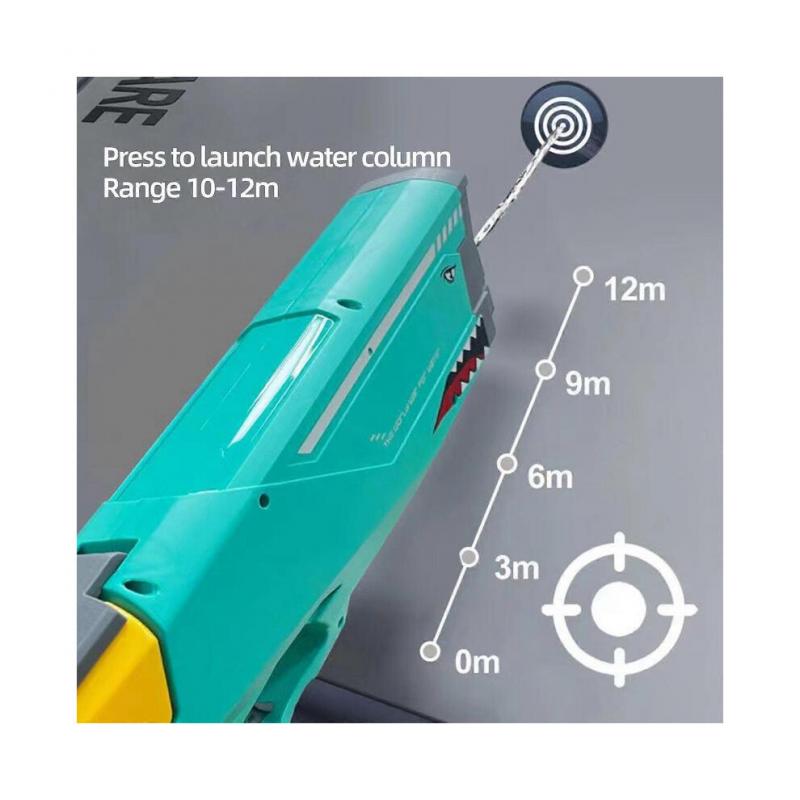Electric Water Guns for Kids & Adults, 50Ft Range High-Pressure Battery Powered Squirt Guns, Perfect for Beach & Pool Toys