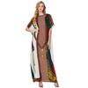 Women's Middle Eastern Loose Robe - One-Piece Long Dress