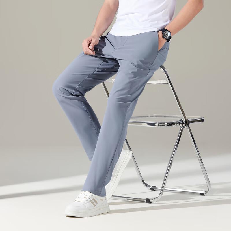 

Yiliteng Men s Straight-Leg Moisture-Wicking Business Casual Pants YTMMC7011 29