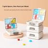 Japanese Pill Organizer Box, Portable Personal Storage Box,  And Tablet Dispenser, Seven-Day Container, Weekly Pill Organizer, Smart
