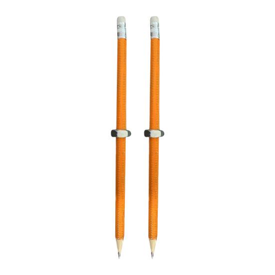 Wooden Threaded Focus Pencil Fidget Screw Nut Writing Tool for Kids Adults Stress Relief Anxiety Toy for School Office Travel