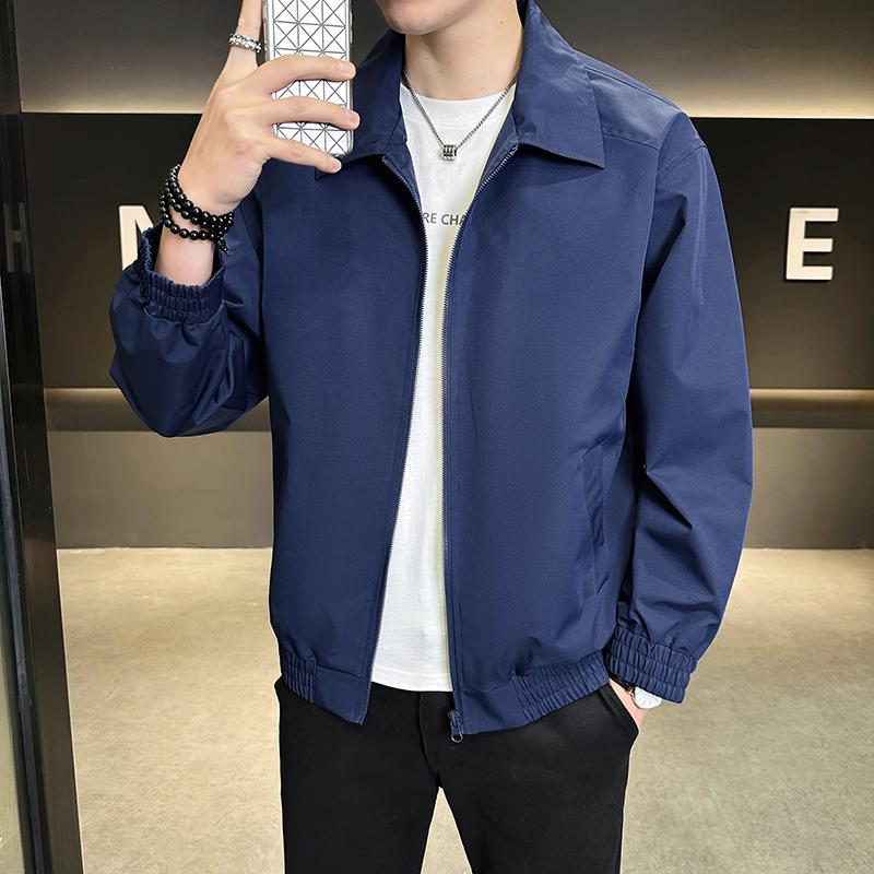 Mens Outdoor Casual Windproof Workwear Jacket Sports Windbreaker Coat